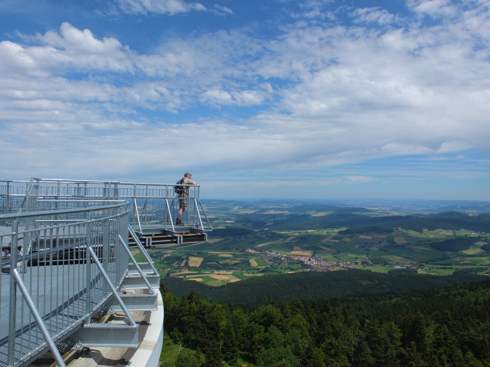 Natoturm Bayerischer Wald schönste Aussicht