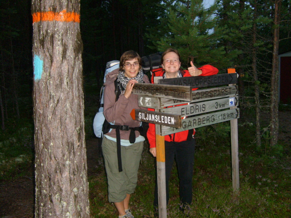 Trekkingtour im schwedischen Siljansleden (Foto: Stefanie Wolske)